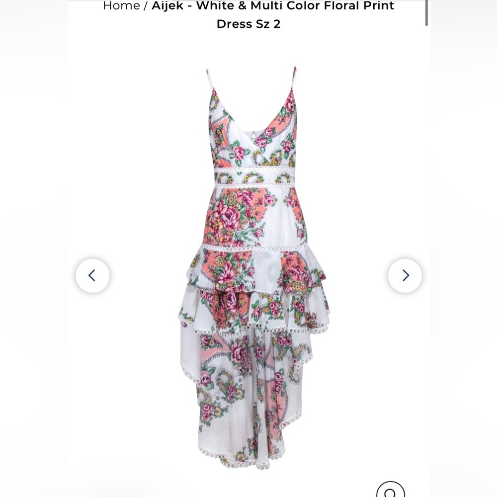 Aijek high low dress